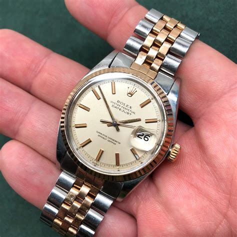 rolex datejust 11 blue two tone govberg|two tone rolex datejusts.